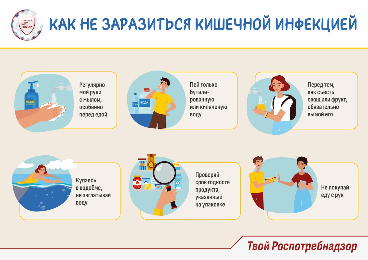 Как не заразиться кишечной инфекцией 1